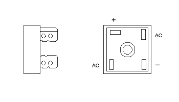 Specifications for Full Wave Bridge Rectifier ELFWBL352