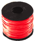 Specifications for Wire PTFE, 18 AWG RD HW18TEF03ST