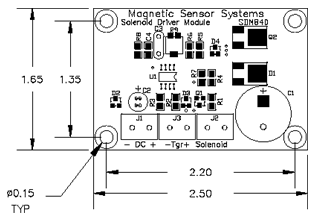 Specifications for Solenoid Driver Module ELSOSDM840